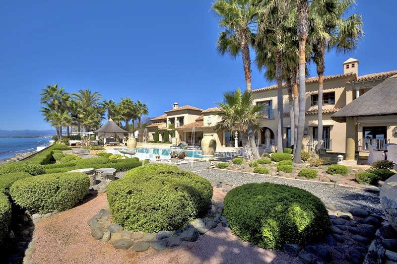 Luxury beach villa Los Monteros Marbella